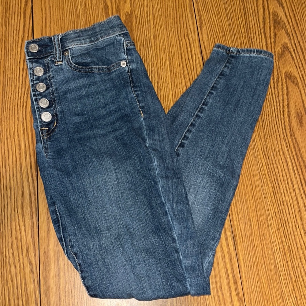 GAP Denim Jeans Size 26 High Rise Legging